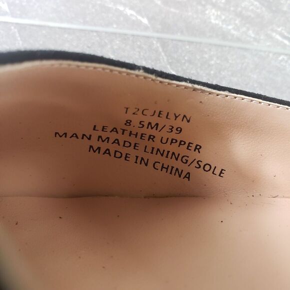 THINGS II COME Cut Out Ankle Boots 8.5 Jelyn Suede Pointed Shooties Booties - Picture 9 of 12